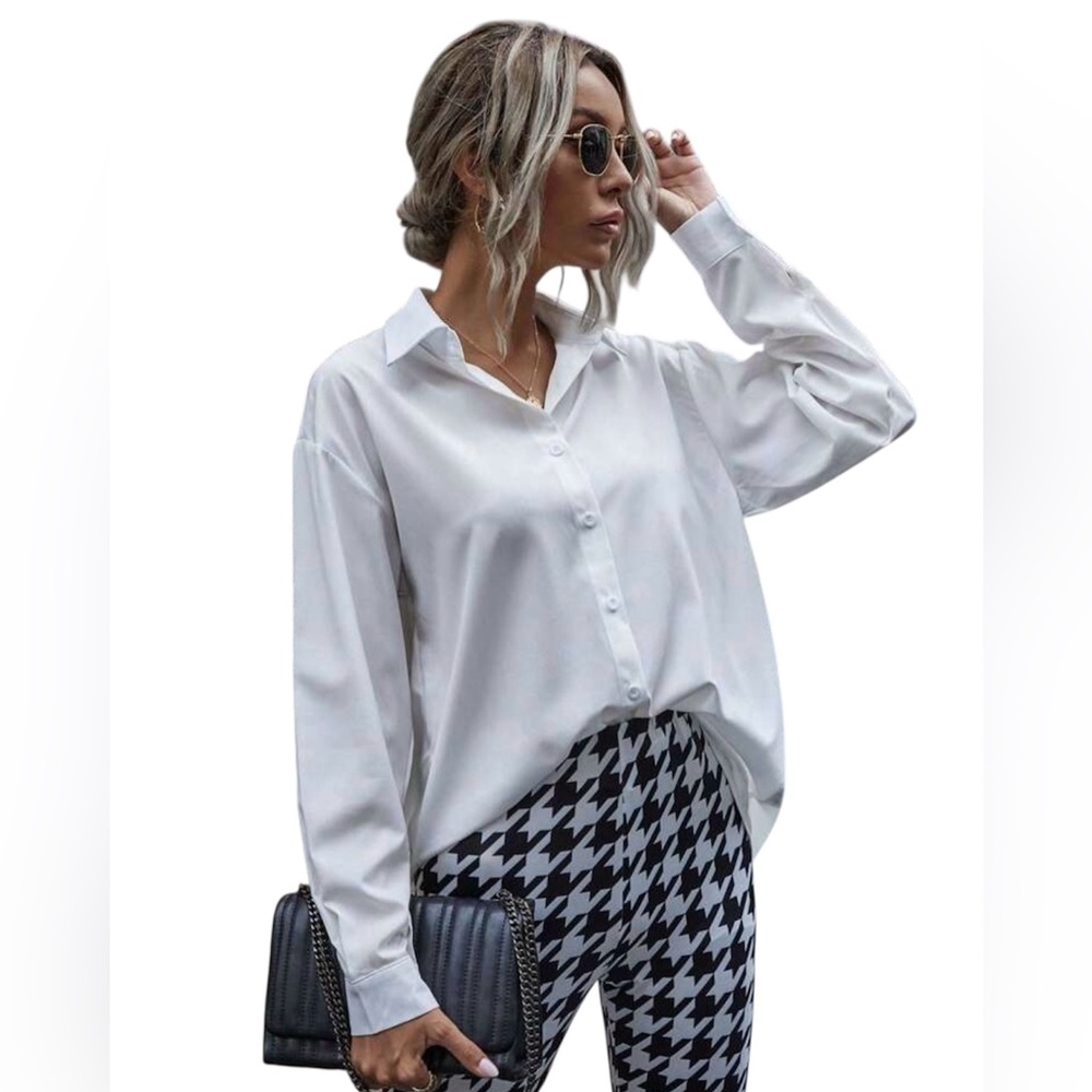 SHEIN White Blouse